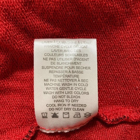 JASMINE & JULIANA Red black leopard print short sleeve top - SMALL MEDIUM shirt - Picture 12 of 13